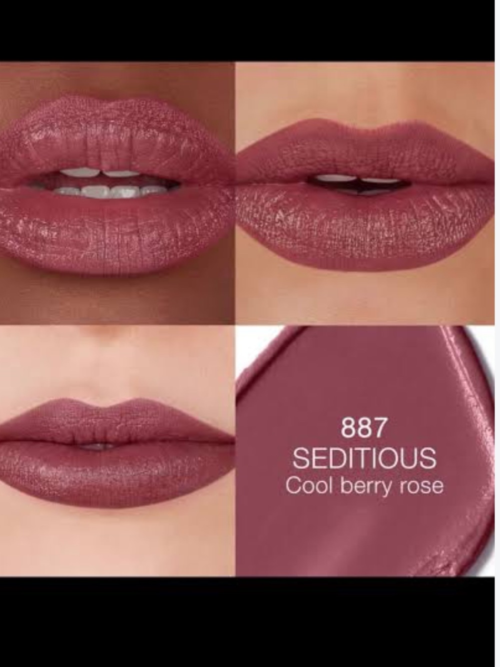 NARS Seditious 887 Explicit Lipstick